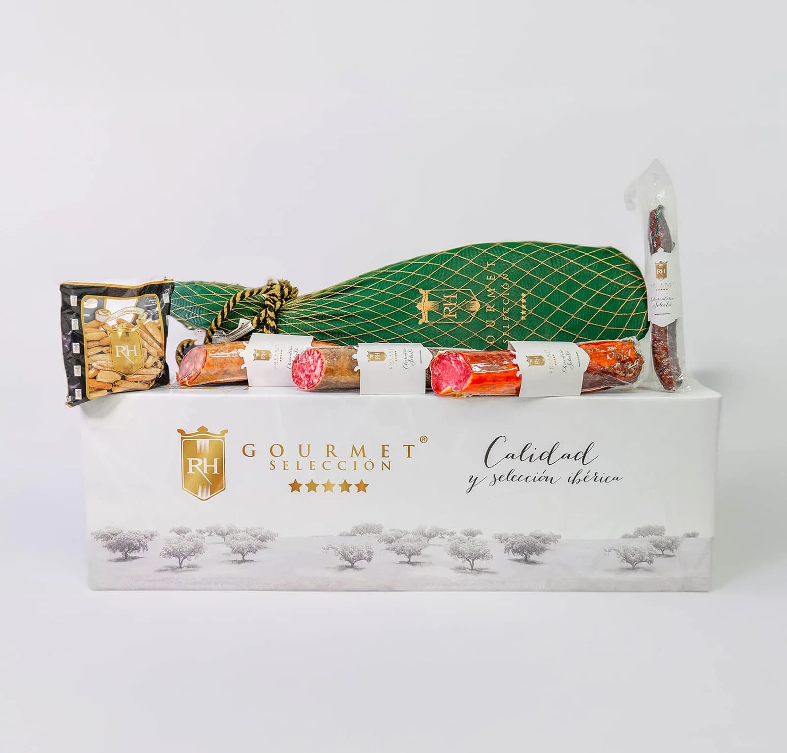 Estuche de regalo con paleta de cebo de campo, medias piezas y picos