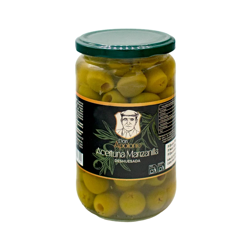 Aceitunas manzanilla deshuesadas — 580 ml