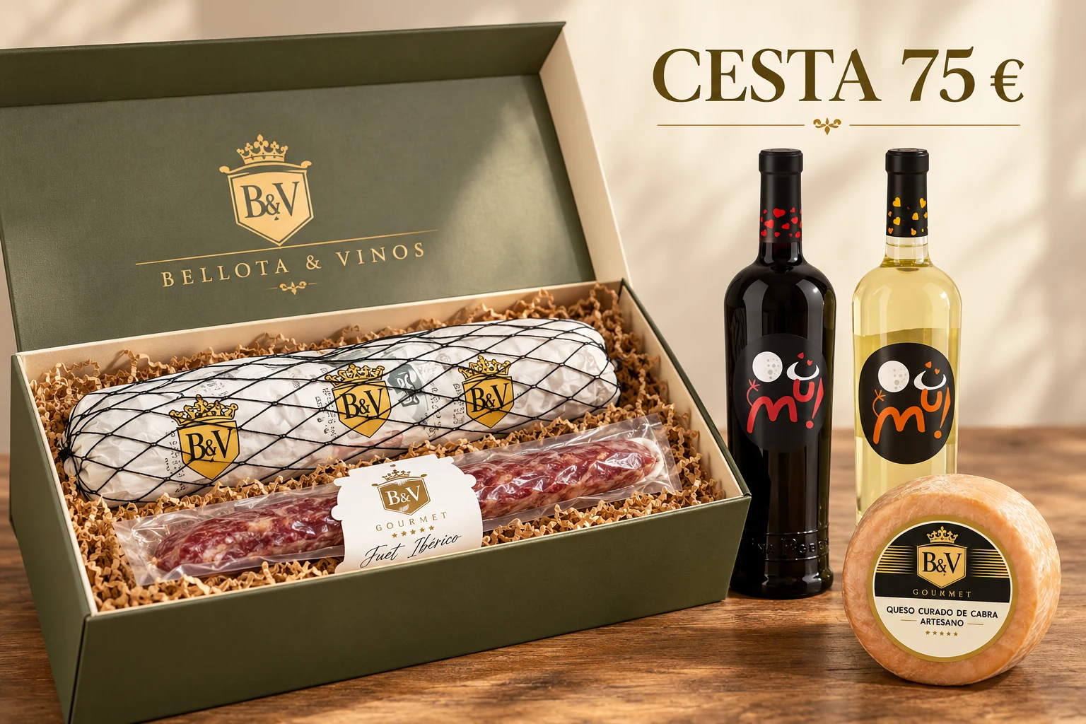 Lote «La Tertulia Ibérica» — 5 productos + caja de regalo