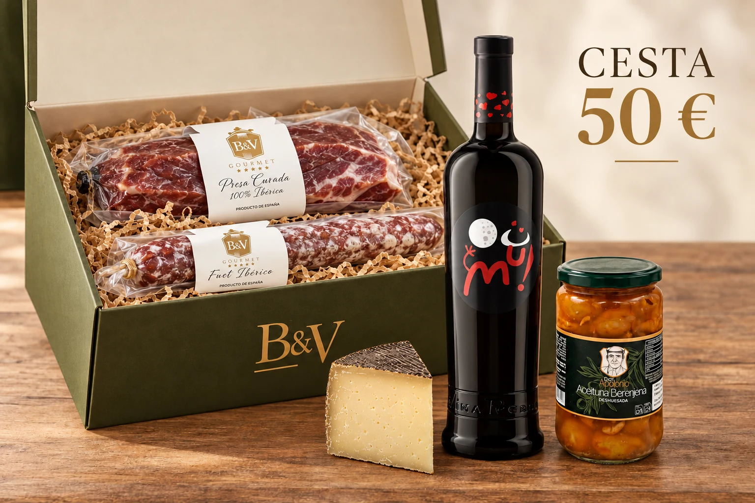 Lote «El Aperitivo» — 5 productos + caja de regalo