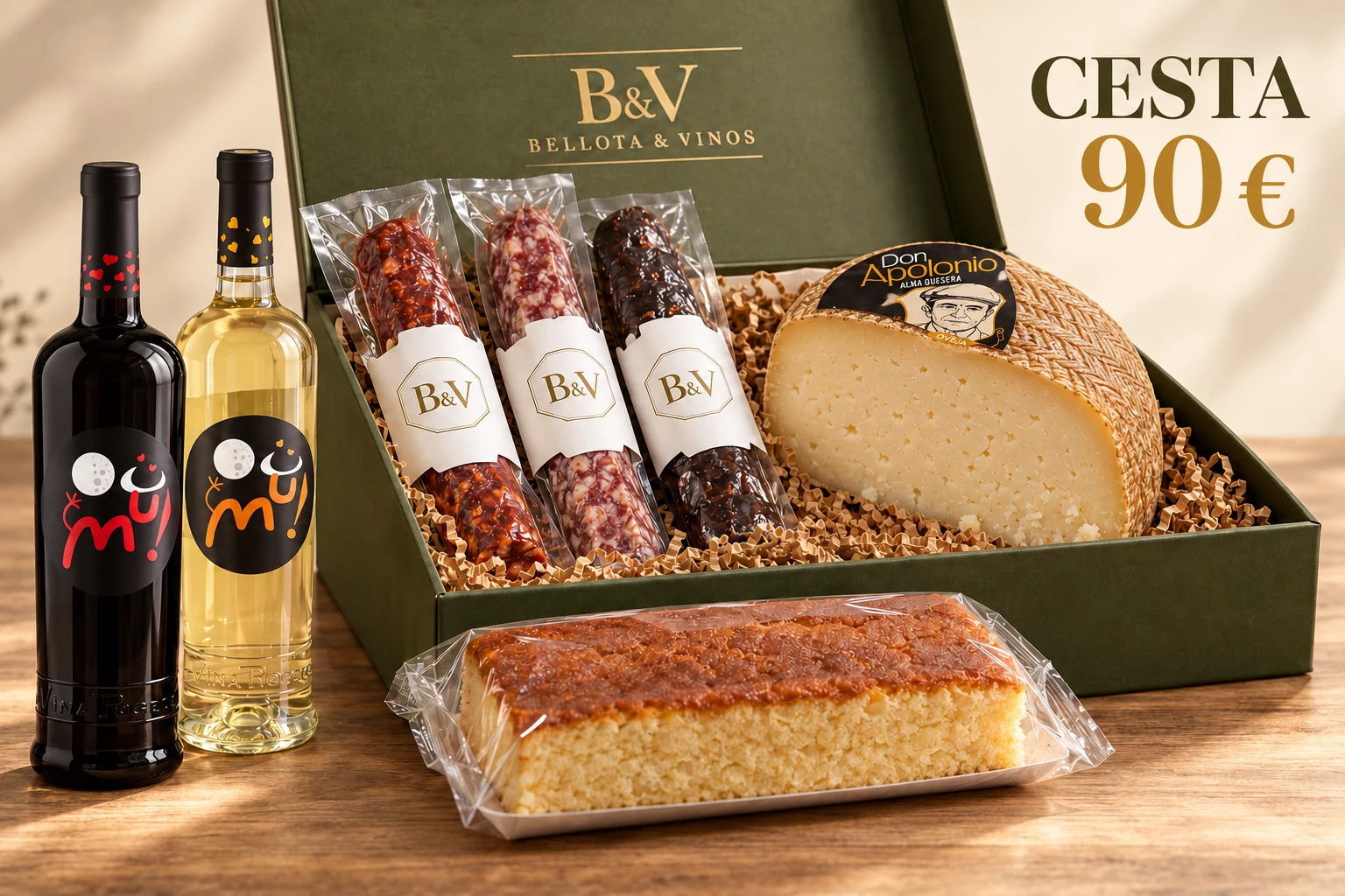 Lote «La Mesa Gallega» — 7 productos + caja de regalo