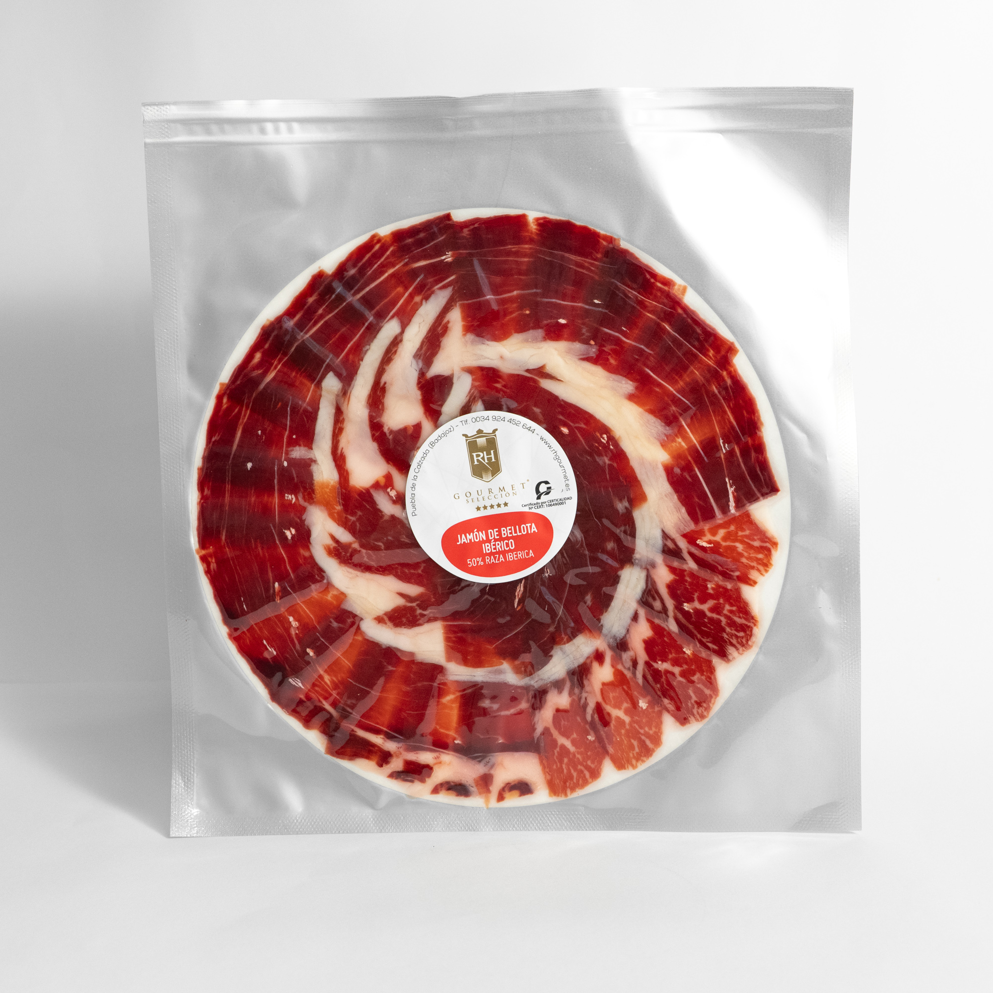 Jamón Ibérico de Bellota 50% Corte a Cuchillo